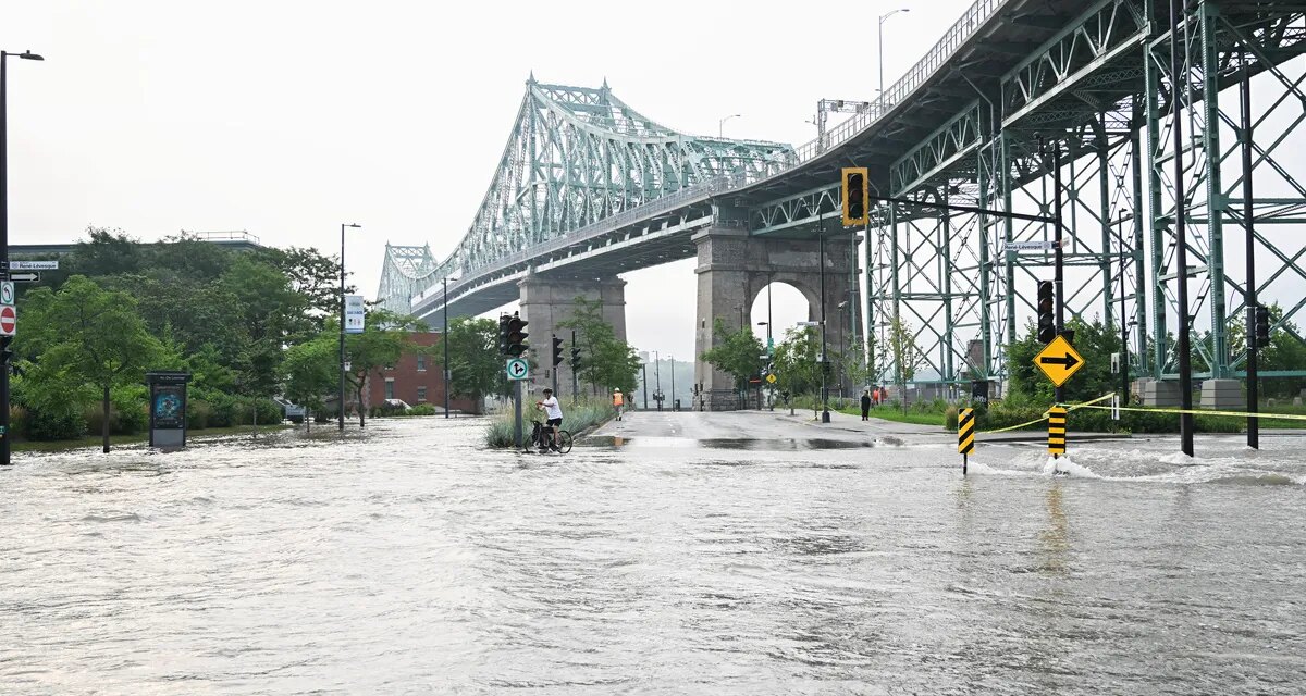 Überschwemmungen in Montreal: Ein Wasserrohrbruch Verwüstet die Stadt